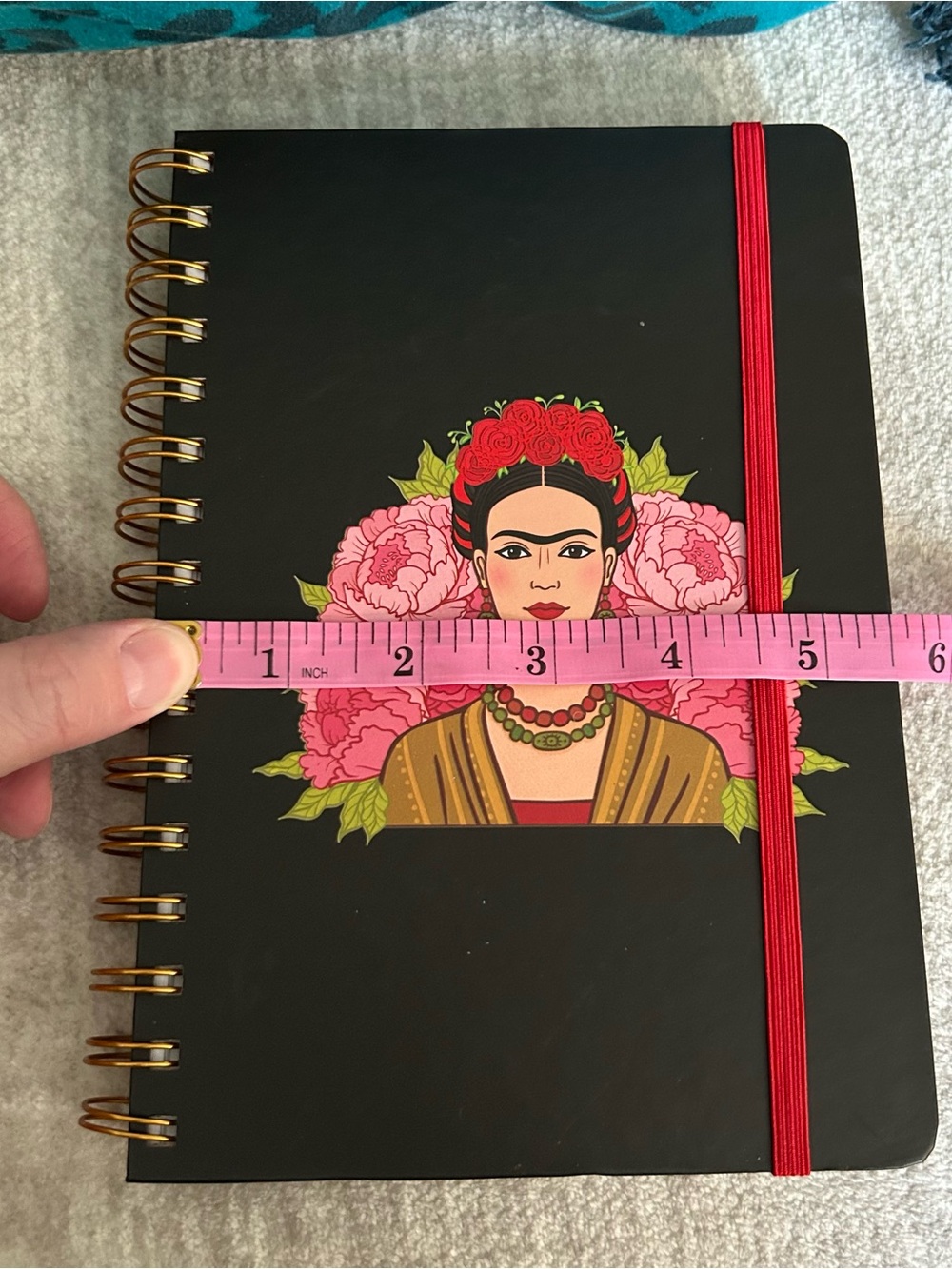 Frida Kahlo Spiral Notebook - Picture 5 of 6